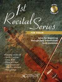 1st Recital Series for Violin Solos for Beginning through Early Intermediate lev